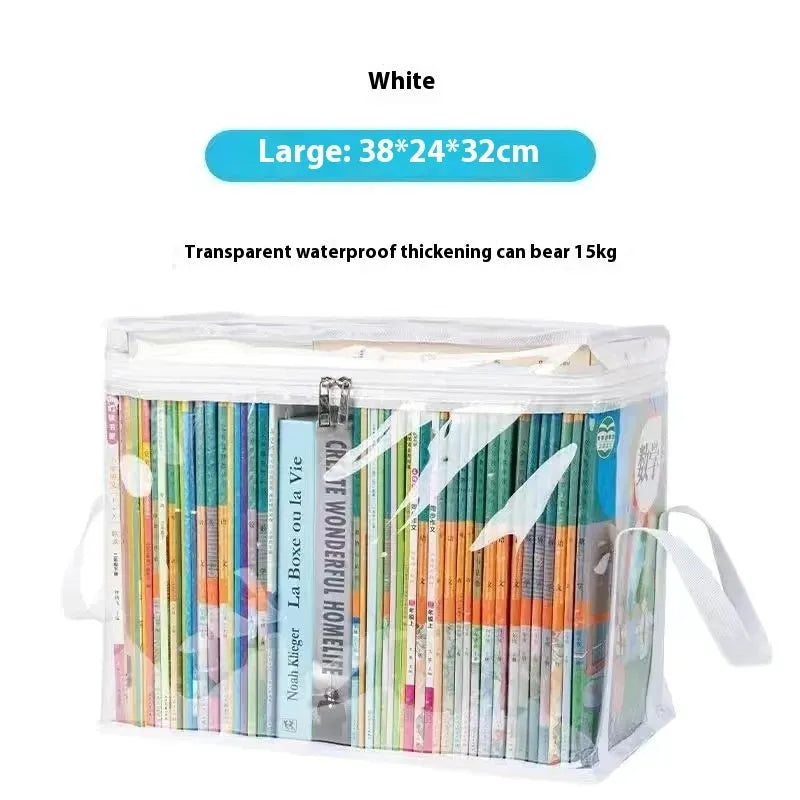 Large portable foldable water buggy bag in black or white with 24L capacity and PVC construction