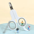 Professional pet nail clippers with curved tips for cats and small dogs
