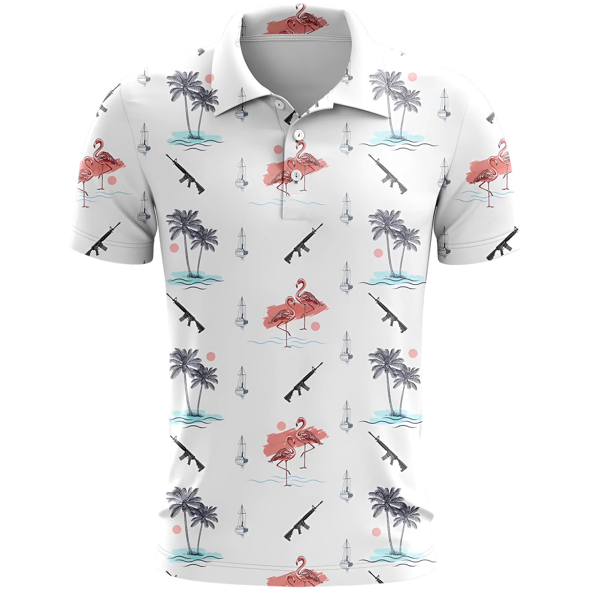 3D printed sports short sleeve top in loose fit with colour matching pattern design