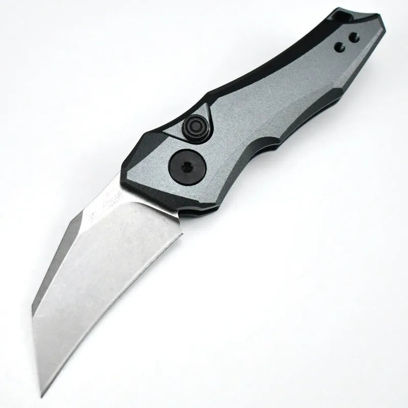 150mm outdoor folding knife in black, grey, or green colour options