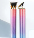 Professional metal hair and beard trimmer with USB cable, 20x10x5.5cm in gradient colour finish