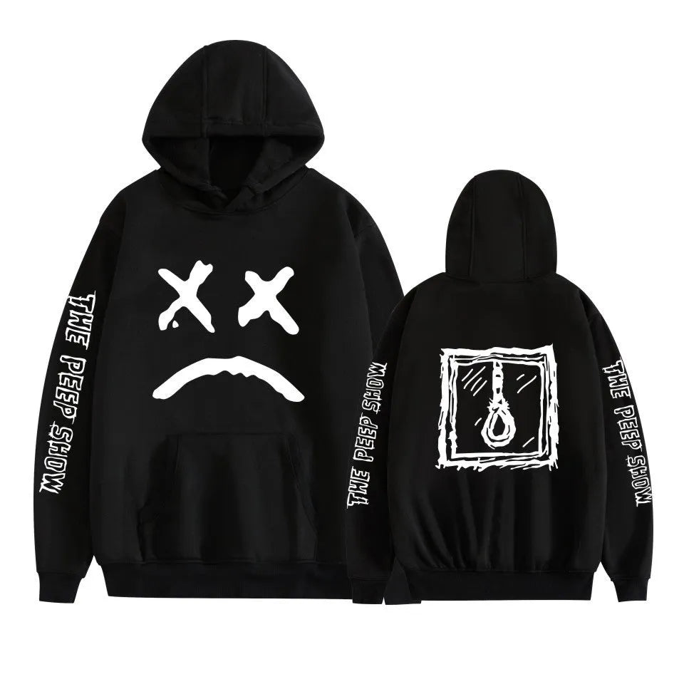 Winter couple hoodie sweatshirt plus velvet loose fit unisex available in multiple colours and sizes