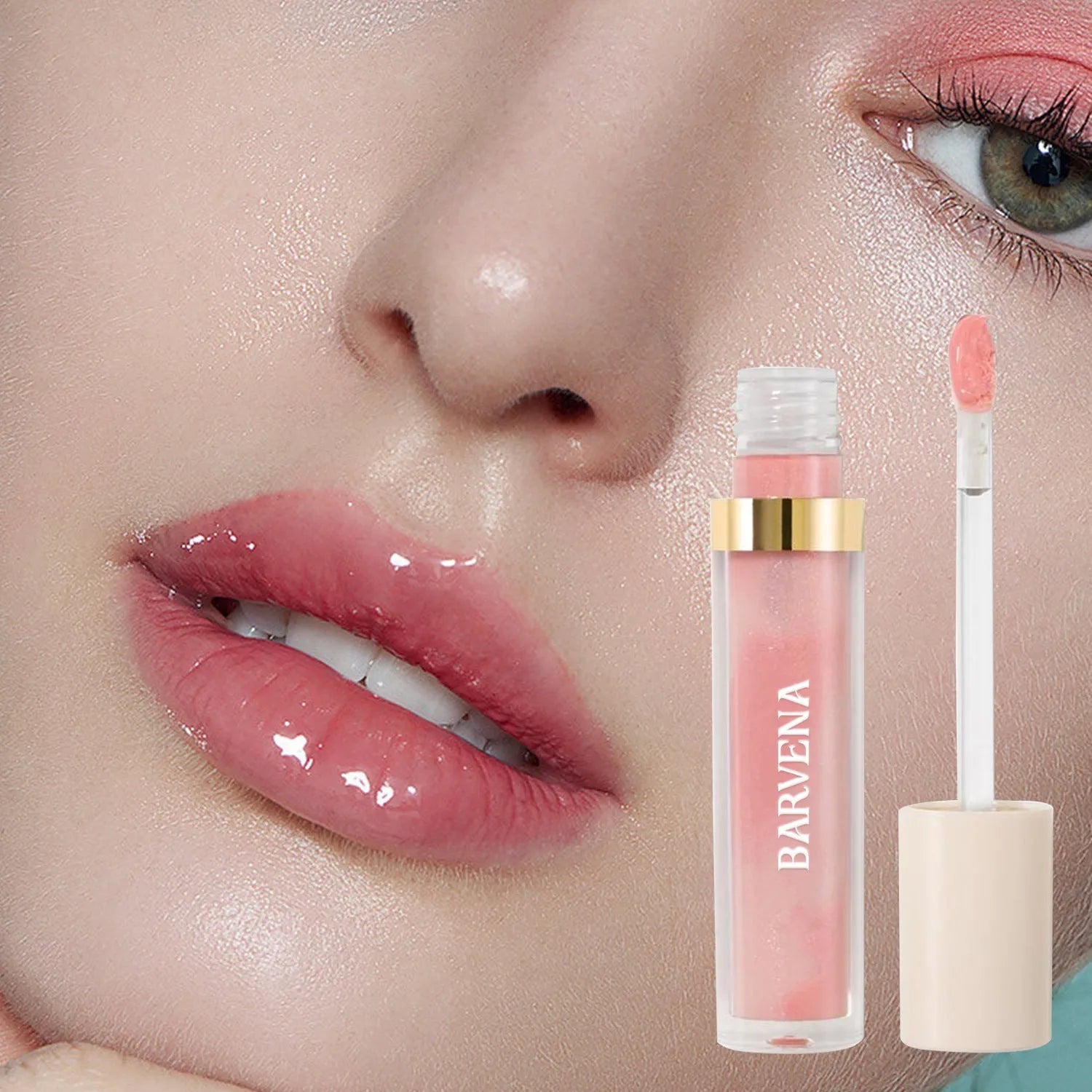 Velvet matte lip lacquer in BN7168 series colours with smooth non-dry finish for universal skin types