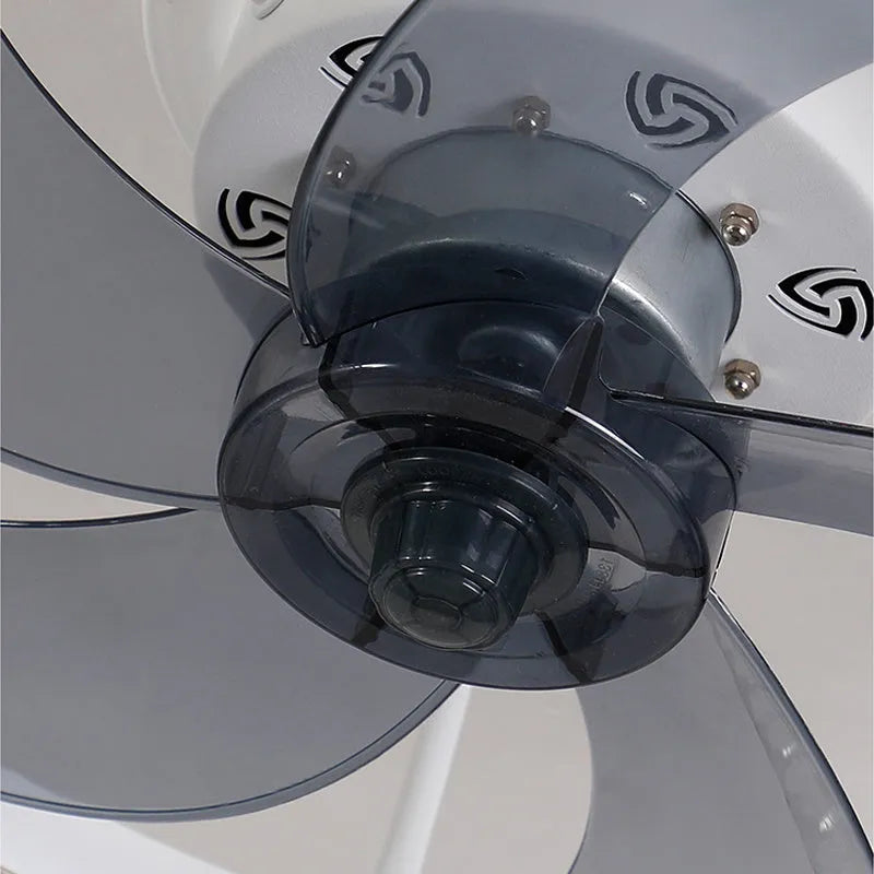 Nordic style ceiling fan with integrated LED light in 50cm diameter with remote control