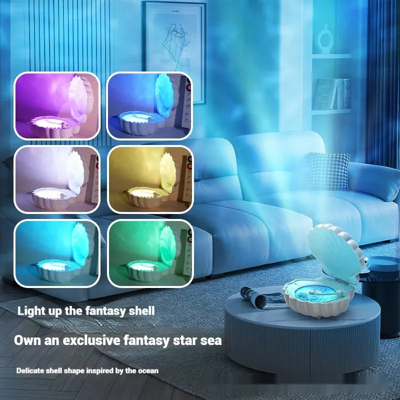 Retro vinyl record player shell lamp in Paris purple colour with Bluetooth speaker and lighting functions