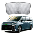 Silver tape car sunshade cover for NOAH XOVY 90 series windshield