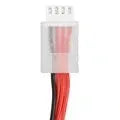 7.4V 1200mAh lithium battery for RC models measuring 15x36x70mm