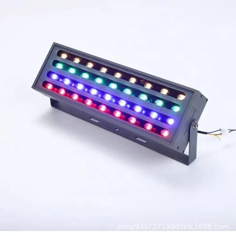 LED Rainbow Tree Lamp outdoor waterproof RGB colour projection spotlight with aluminium alloy shell