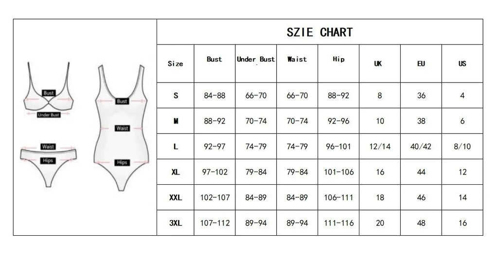 Women's denim blue strappy bikini set with printed design and two-piece swimwear construction