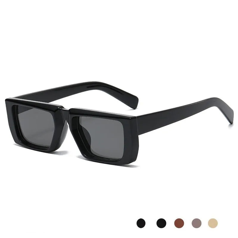 Special-shaped UV400 sunglasses with a PC frame in a selection of colours including black and grey lens.