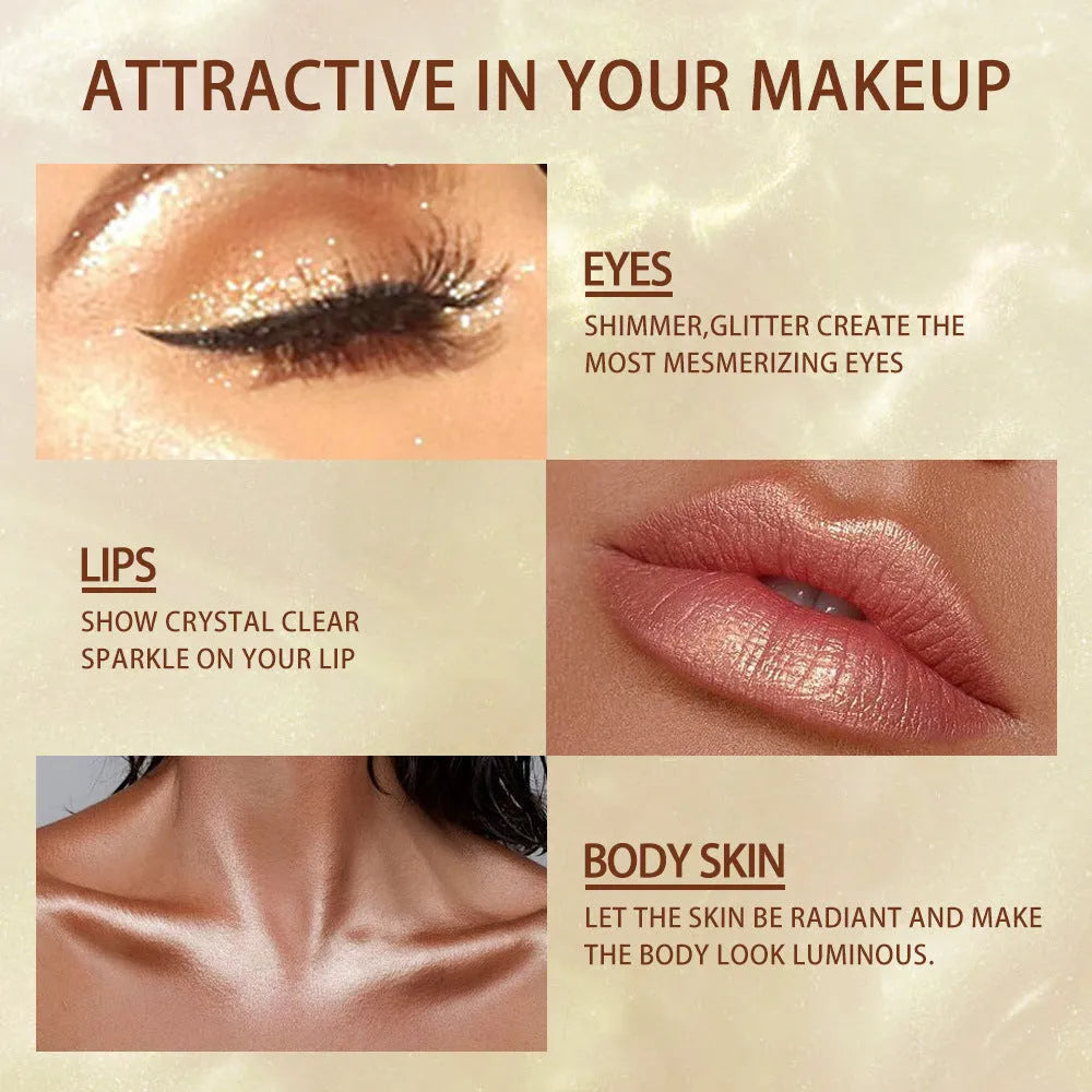 30ML face and body highlight contour liquid cream in four colour options for natural brightening