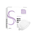 Four microneedle nursing sticker patches for facial skincare application.
