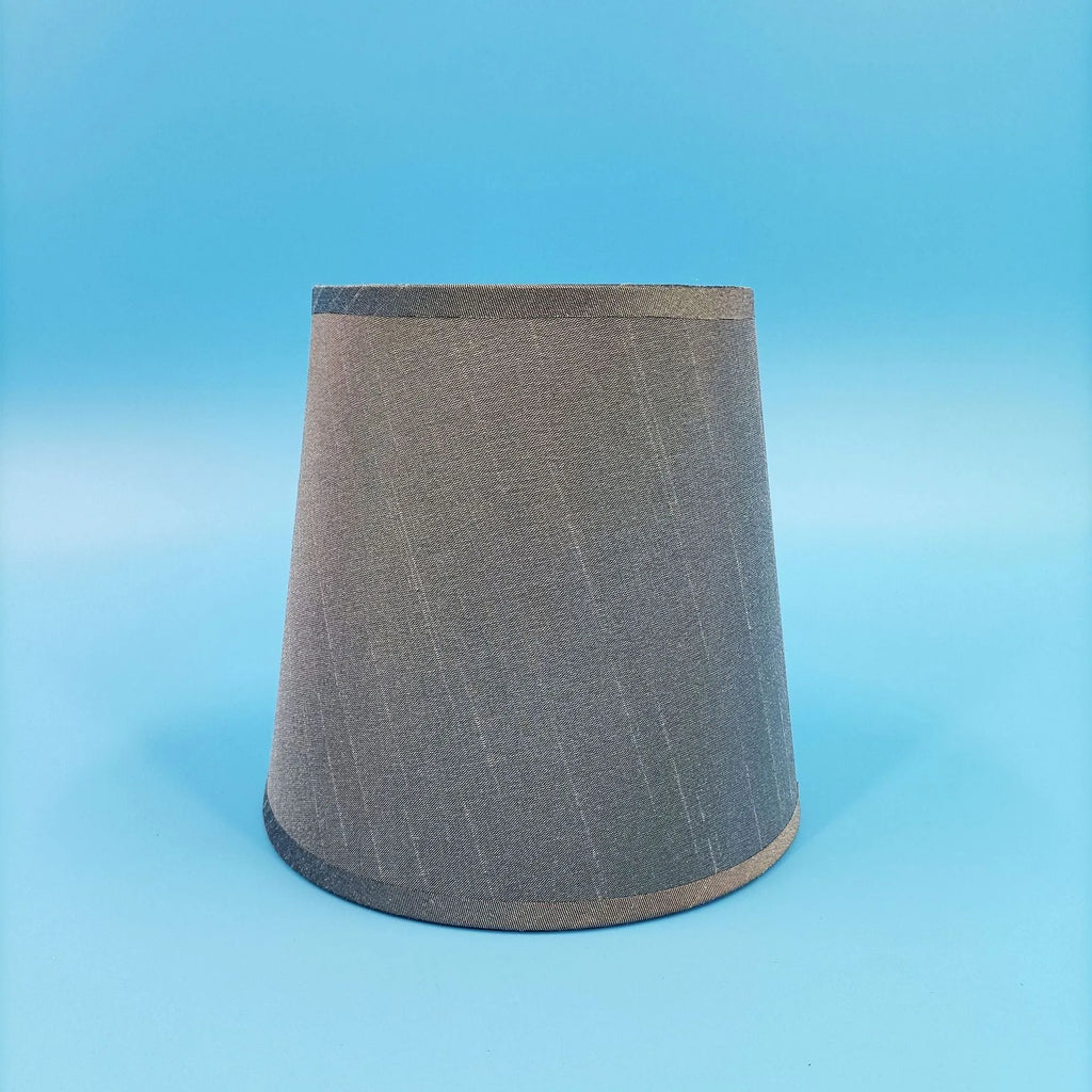 Modern minimalist fabric lampshade with horizontal design in multiple colour options including black, red, beige, and sky blue.
