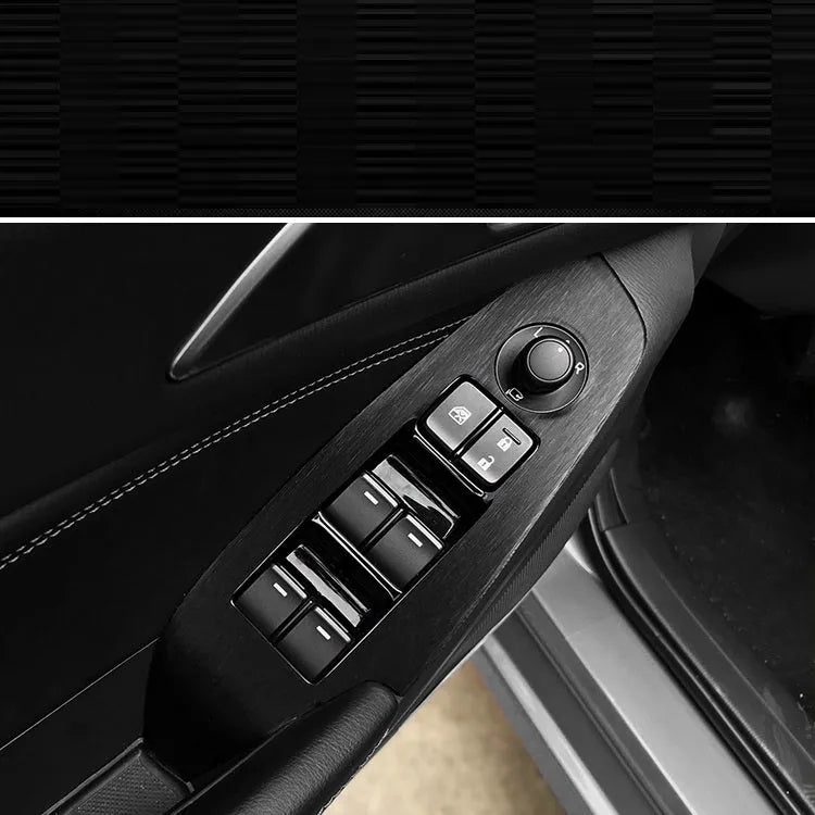 Unksera car interior decorative vinyl film sticker kit for centre console and dashboard.