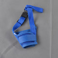 Adjustable plastic dog muzzle in multiple colours and sizes for biting and chewing control