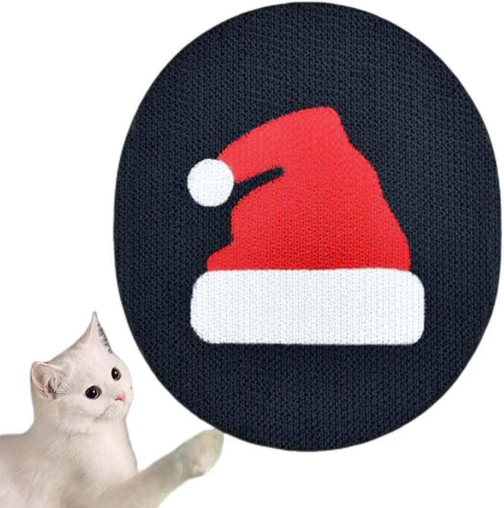 Wall mounted cat scratcher with corrugated cardboard surface measuring 35x44cm