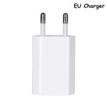 5V 2A USB travel charger for iPhone and iPad with cable length options