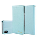 Apple flip phone case with card slots in PU leather for iPhone models