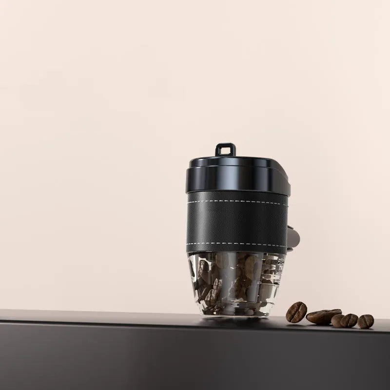 Car perfume air freshener shaped like a coffee cup with coffee beans fragrance in choice of five colours