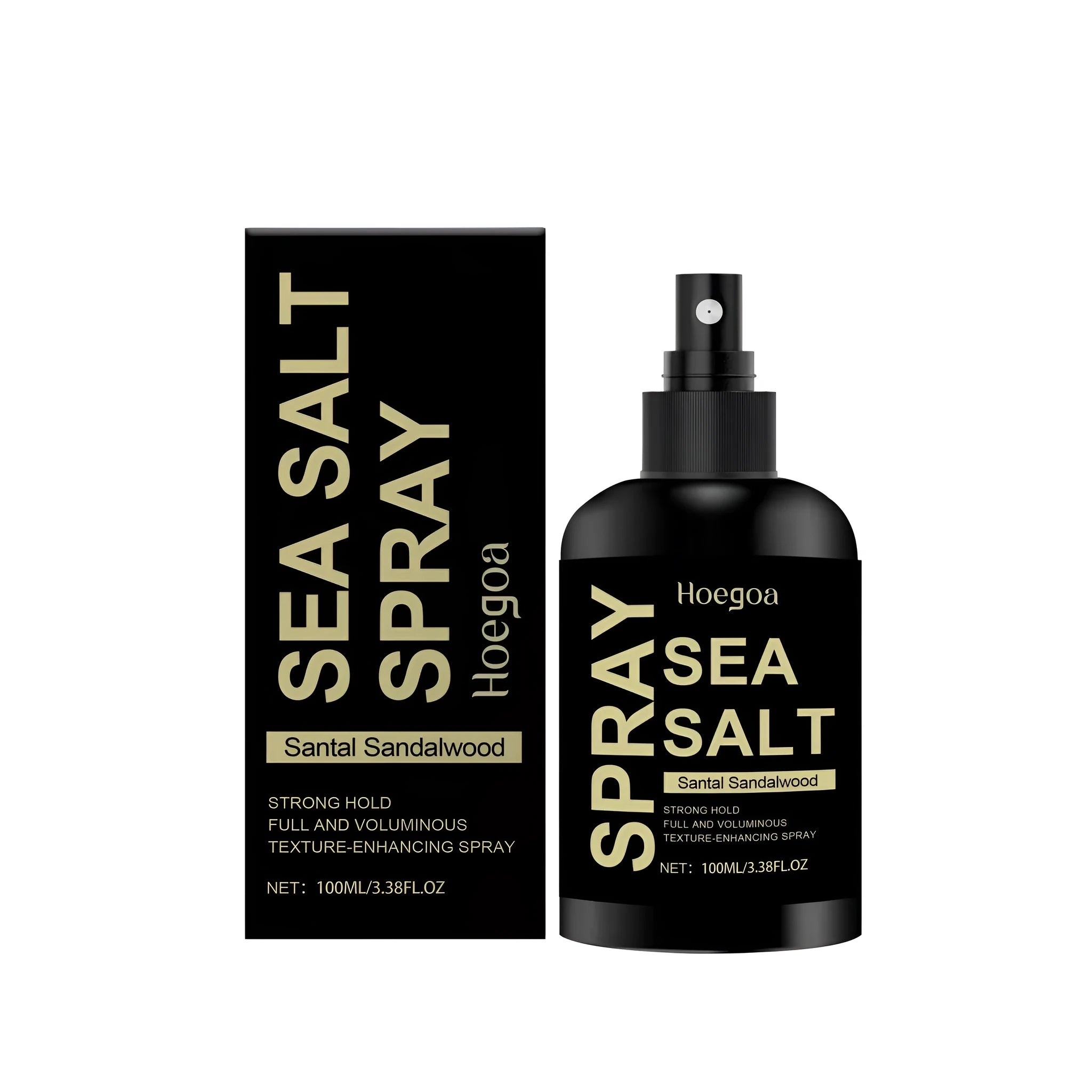 100ml spray bottle of sea salt hair styling texturising spray