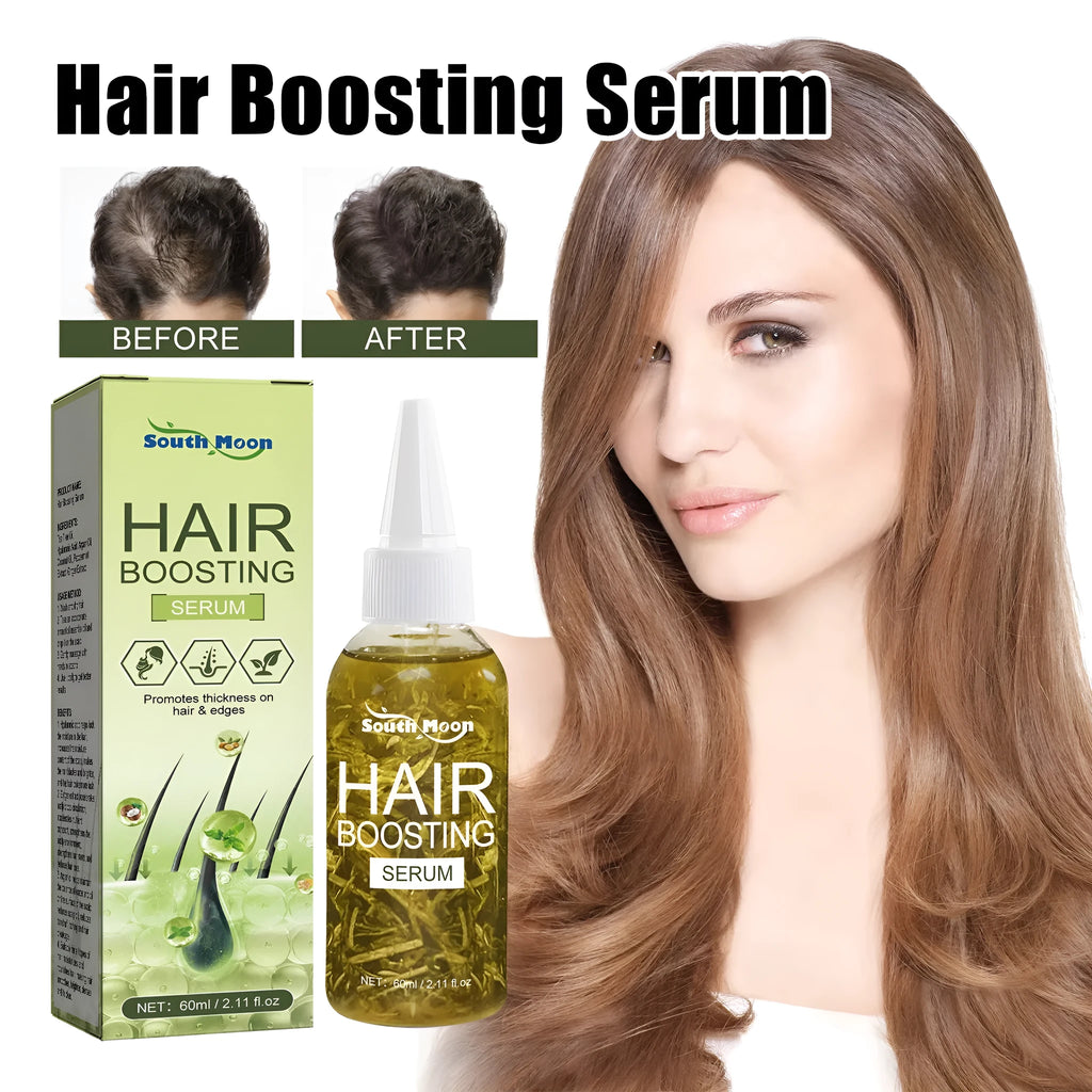 60ml bottle of hair care essential oil for anti-fall repair and dry hair moisturising