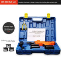 Electric steel bar tying machine with battery and toolbox for construction site rebar work