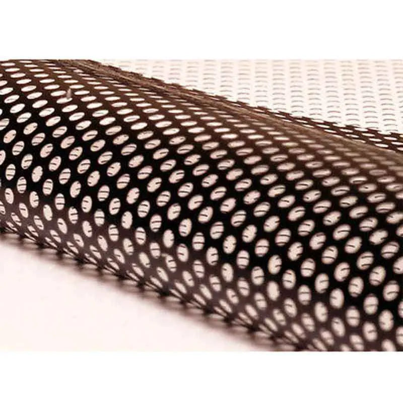Perforated automotive colour changing film sheet measuring 30cm by 106cm with mesh design