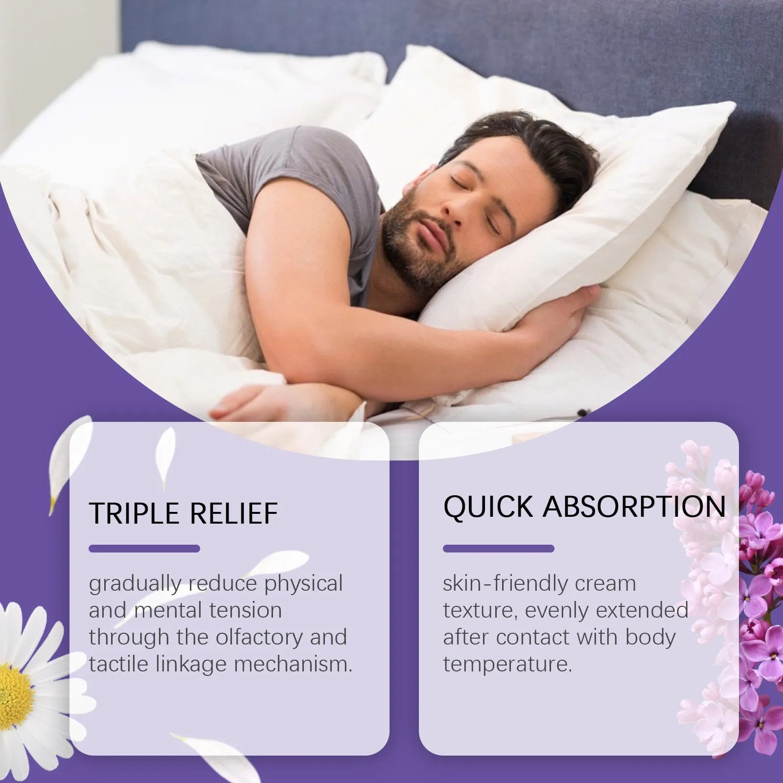 30g pot of Sleep Goodnight Cream Gentle Formula with lavender and chamomile.