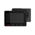 YI Intelligent Driving Recorder black Power version with 160-degree wide-angle lens and 3MP camera for vehicle recording