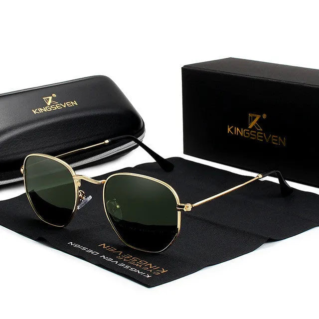 Classic round retro sunglasses for men with metal frame in multiple colour options
