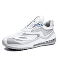 Men's Space Black and Space White height increasing summer casual shoes with air cushion soles