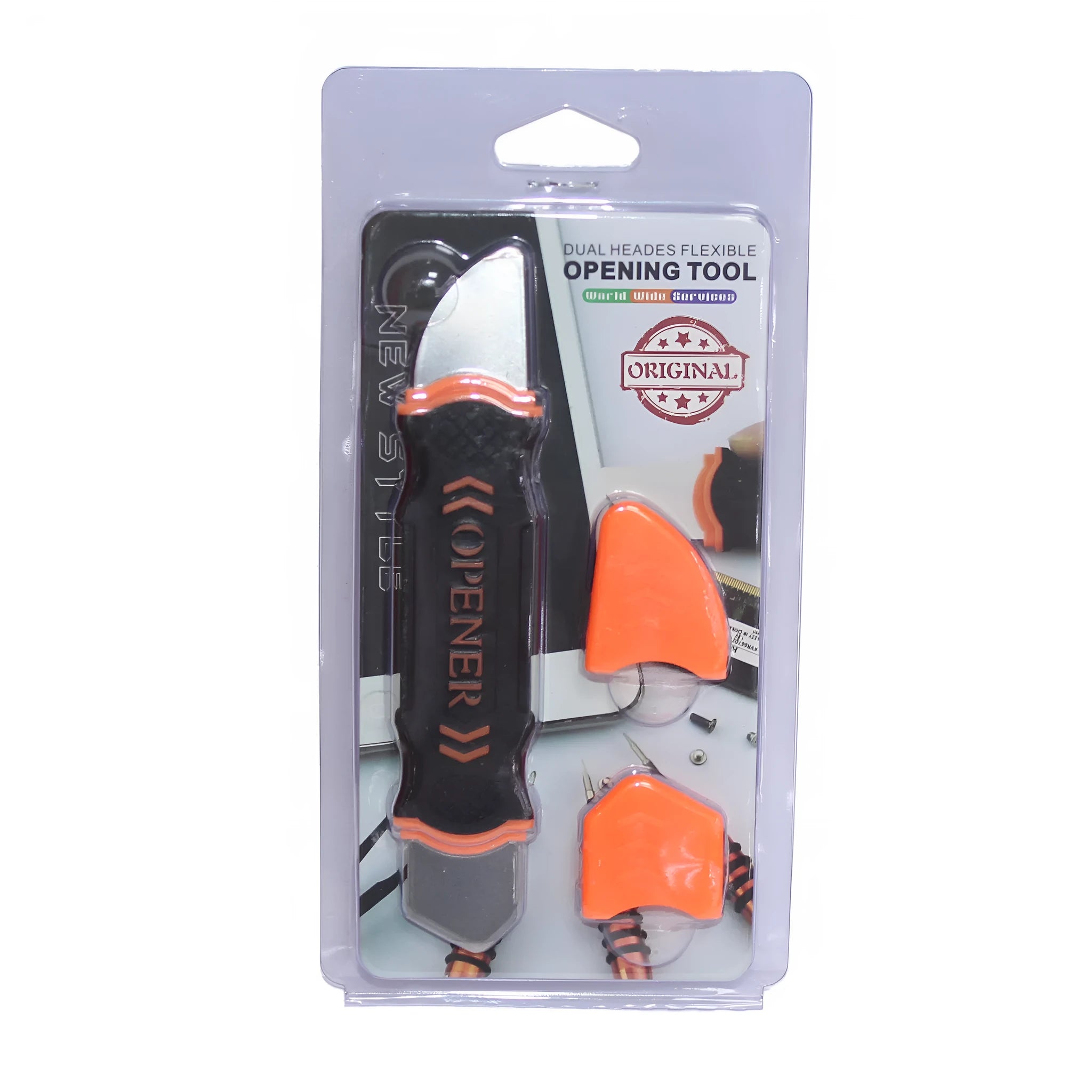 Anti-static metal double-headed pry sheet tool for mobile phone tablet PC repair model JM-OP12