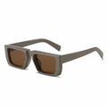 Special-shaped UV400 sunglasses with a PC frame in a selection of colours including black and grey lens.