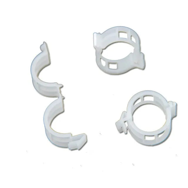50 plastic plant grafting clips for garden use with tomato plants and vines