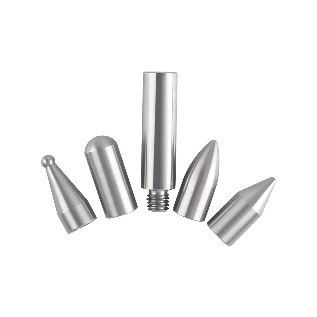 Three alloy steel car dent repair tools: hooks and crowbars for body panel repair.