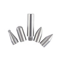 Three alloy steel car dent repair tools: hooks and crowbars for body panel repair.