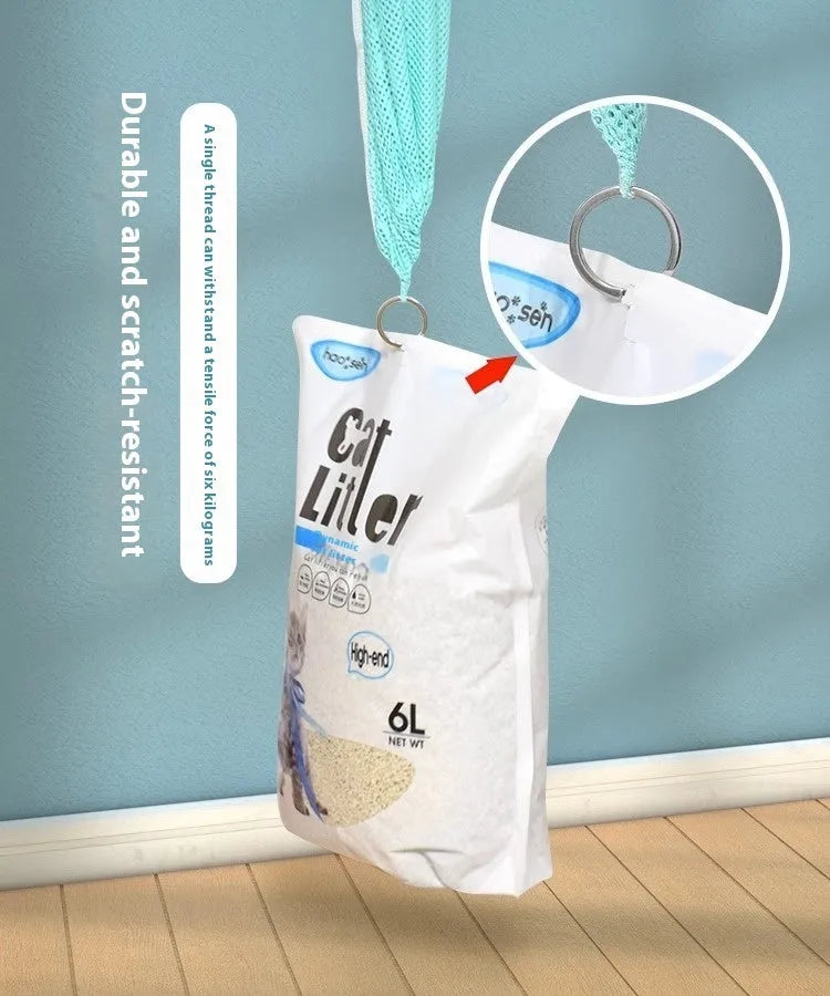 Fifth-generation cat grooming bag in detachable design for secure restraint during pet bathing and nail trimming