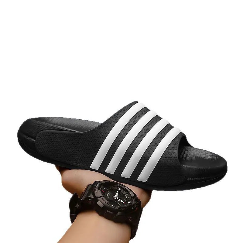 Casual outdoor slip-on shoes for teenagers with EVA soles and PVC uppers in various colours