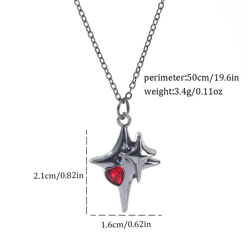 Halloween spider bat necklace with electroplated zinc alloy pendant in gothic designs including cross, skull wings and spider web