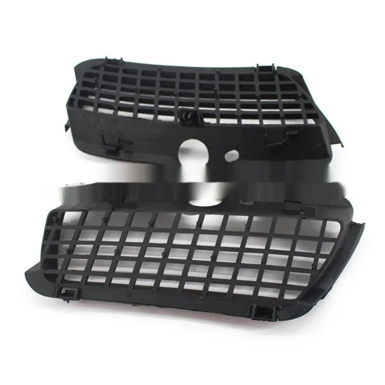 Black ABS plastic left and right fog lamp cover set for Volkswagen Golf 3 front bumper lower grille.