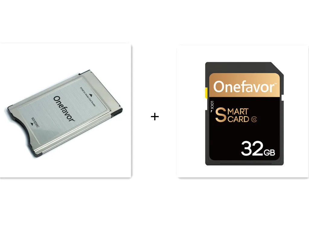 SD to PCMCIA adapter card with stainless steel housing for Mercedes-Benz cars