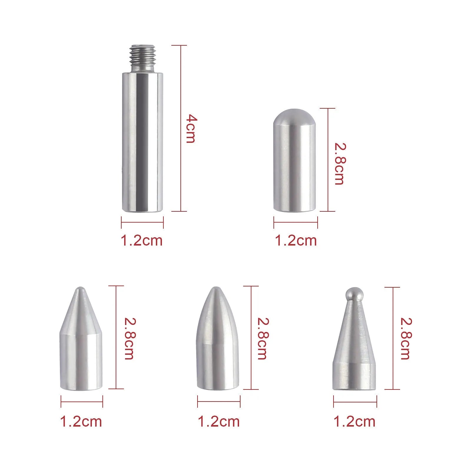 Three alloy steel car dent repair tools: hooks and crowbars for body panel repair.