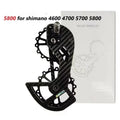 LTWOO 105 rear derailleur large pulley and dial assembly for Shimano compatibility