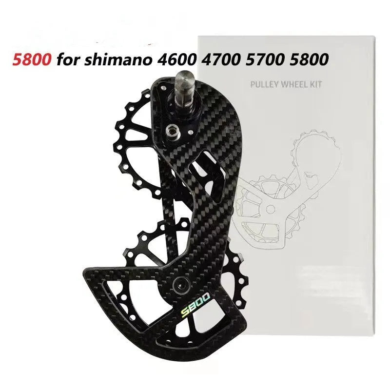 LTWOO 105 rear derailleur large pulley and dial assembly for Shimano compatibility