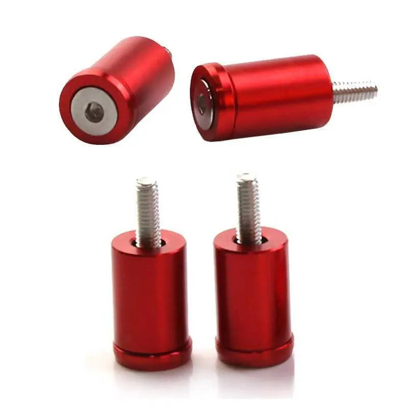 Aluminium alloy engine cover spacer kit with screws, nuts, washers in red, blue, black colours for 6mm 8mm car apertures.