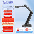 USB webcam with microphone for computer video calls and live streaming