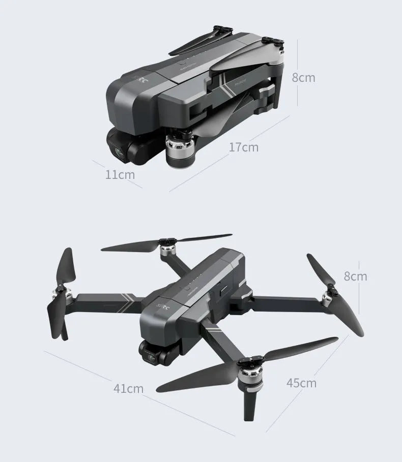 F11PRO PTZ version 4K aerial photography drone with GPS brushless motors and handle remote control
