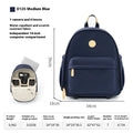 Polyester shoulder camera bag with detachable iPad compartment in black colour with curve belt strap