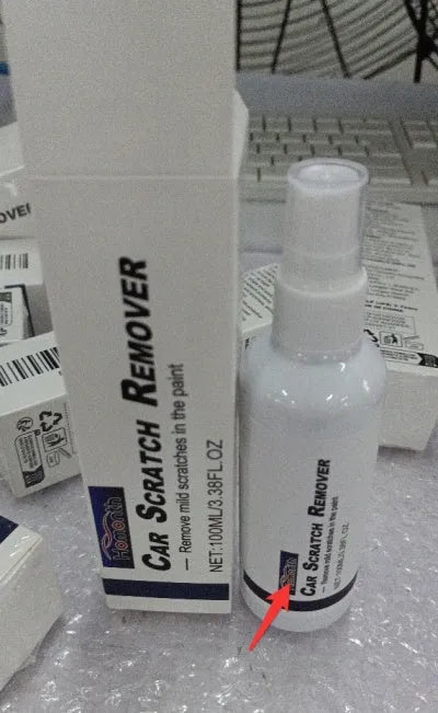 Car paint scratch repair spray bottle for surface scratch removal and sealing glaze coating renovation