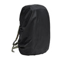 Large 80-litre backpack rain cover made from waterproof PU material in army green colour